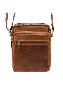 Torba saszetka na ramię męska skórzana skóra naturalna Nordee ze sklepu lenaodniemowlakadoszkolniaka.pl w kategorii Torby męskie - zdjęcie 187452078