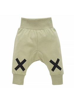 Spodnie pumpy zielone dla chłopięce Olivier Pinokio ze sklepu lenaodniemowlakadoszkolniaka.pl w kategorii Spodnie i półśpiochy - zdjęcie 187452099