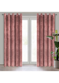 ZASŁONA GOTOWA VILLA 140 X 250 CM RÓŻOWY ze sklepu lenaodniemowlakadoszkolniaka.pl w kategorii Zasłony - zdjęcie 187453015