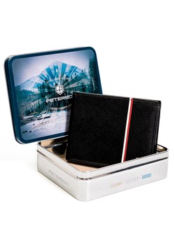 Portfel męski skórzany skóra naturalna Peterson ze sklepu lenaodniemowlakadoszkolniaka.pl w kategorii Portfele męskie - zdjęcie 187453066