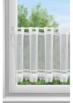 FIRANA GOTOWA KATRIN NA SZELKACH 150 X 60 CM BIAŁY ze sklepu lenaodniemowlakadoszkolniaka.pl w kategorii Firany - zdjęcie 187453757