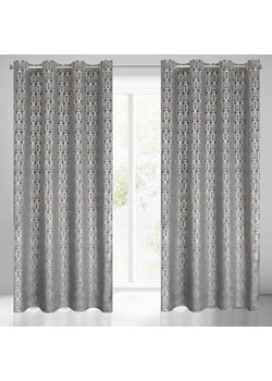 ZASŁONA GOTOWA LAURA 140 X 250 CM STALOWY ze sklepu lenaodniemowlakadoszkolniaka.pl w kategorii Zasłony - zdjęcie 187454207