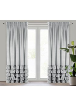 ZASŁONA GOTOWA DANI NA TAŚMIE 140 X 250 CM SREBRNY ze sklepu lenaodniemowlakadoszkolniaka.pl w kategorii Zasłony - zdjęcie 187454859