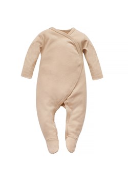 Pajac niemowlęcy beżowy wyprawka Pinokio Lovely Day ze sklepu lenaodniemowlakadoszkolniaka.pl w kategorii Pajacyki - zdjęcie 187455037