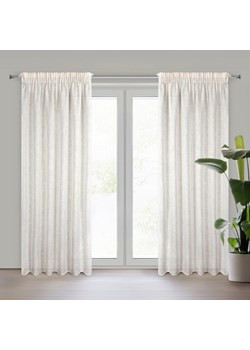 ZASŁONA GOTOWA KARLI NA TAŚMIE 140 X 270 CM NATURALNY ze sklepu lenaodniemowlakadoszkolniaka.pl w kategorii Zasłony - zdjęcie 187455057