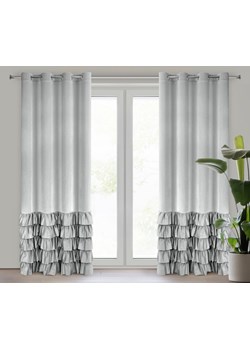 ZASŁONA GOTOWA DANI 140 X 250 CM SREBRNY ze sklepu lenaodniemowlakadoszkolniaka.pl w kategorii Zasłony - zdjęcie 187455086