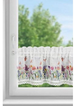 FIRANA GOTOWA BELLA NA TAŚMIE 150 X 30 CM BIAŁY ze sklepu lenaodniemowlakadoszkolniaka.pl w kategorii Firany - zdjęcie 187455125