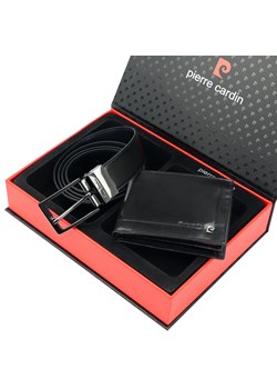 Zestaw na prezent dla mężczyzny portfel i pasek męski skórzany Pierre Cardin ze sklepu lenaodniemowlakadoszkolniaka.pl w kategorii Paski męskie - zdjęcie 187455959