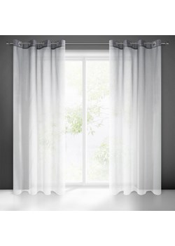 ZASŁONA GOTOWA RAVIA 140 X 250 CM BIAŁY ze sklepu lenaodniemowlakadoszkolniaka.pl w kategorii Zasłony - zdjęcie 187456827