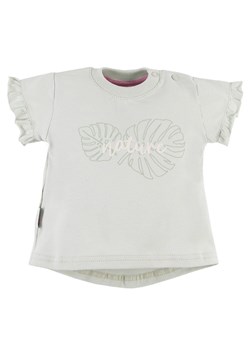 koszulka z krótkim rękawem dla dziewczynki Natural Ewa Klucze Eevi ze sklepu lenaodniemowlakadoszkolniaka.pl w kategorii Kaftaniki i bluzki - zdjęcie 187456856