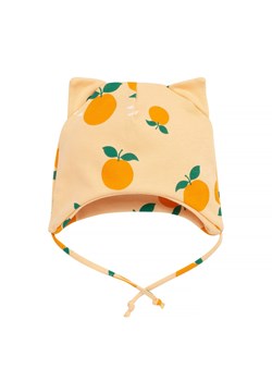 Czapka niemowlęca wiaz FRUIT&SUN zółty,pomarańcze 50 ze sklepu lenaodniemowlakadoszkolniaka.pl w kategorii Czapki dziecięce - zdjęcie 187456879