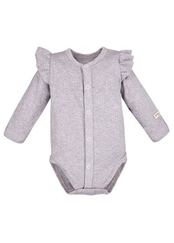 BODY niemowlęce wyprawka SIMPLY COMFY ROZ FALB SZARY Ewa Klucze ze sklepu lenaodniemowlakadoszkolniaka.pl w kategorii Odzież dla niemowląt - zdjęcie 187457298