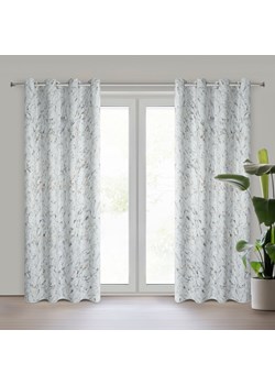 ZASŁONA GOTOWA SANCY 140 X 250 CM SREBRNY ze sklepu lenaodniemowlakadoszkolniaka.pl w kategorii Zasłony - zdjęcie 187457307