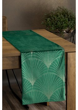 OBRUS BLINK 14 35 X 220 CM CIEMNOZIELONY ze sklepu lenaodniemowlakadoszkolniaka.pl w kategorii Obrusy i bieżniki - zdjęcie 187457335