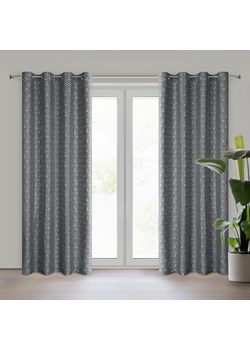 ZASŁONA GOTOWA SEMI 140 X 250 CM STALOWY ze sklepu lenaodniemowlakadoszkolniaka.pl w kategorii Zasłony - zdjęcie 187457377