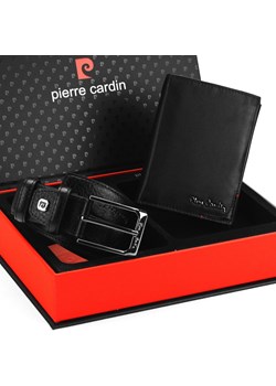Zestaw na prezent dla mężczyzny portfel i pasek męski skórzany Pierre Cardin ze sklepu lenaodniemowlakadoszkolniaka.pl w kategorii Paski męskie - zdjęcie 187457796