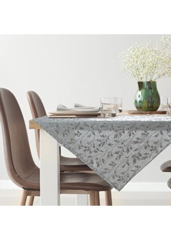 OBRUS SIMONA 85 X 85 CM SREBRNY ze sklepu lenaodniemowlakadoszkolniaka.pl w kategorii Obrusy i bieżniki - zdjęcie 187457798