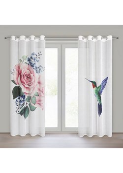 ZASŁONA GOTOWA LIA 140 X 260 CM BIAŁY ze sklepu lenaodniemowlakadoszkolniaka.pl w kategorii Zasłony - zdjęcie 187458365