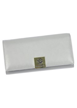 Gregorio portfel skóra naturalna licowa szary Gregorio GS-102 - kobieta ze sklepu lenaodniemowlakadoszkolniaka.pl w kategorii Portfele damskie - zdjęcie 187458768