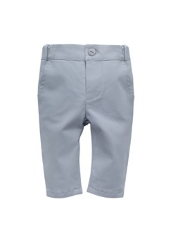 Spodnie eleganckie niebieskie dla chłopca Charlie Pinokio ze sklepu lenaodniemowlakadoszkolniaka.pl w kategorii Spodnie i półśpiochy - zdjęcie 187459587
