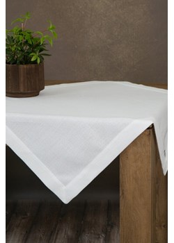 OBRUS STELLA 2 85 X 85 CM BIAŁY ze sklepu lenaodniemowlakadoszkolniaka.pl w kategorii Obrusy i bieżniki - zdjęcie 187460067