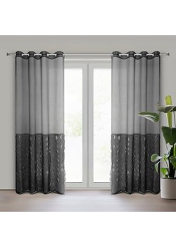 FIRANA GOTOWA DEBORA 140 X 250 CM CZARNY ze sklepu lenaodniemowlakadoszkolniaka.pl w kategorii Firany - zdjęcie 187460187