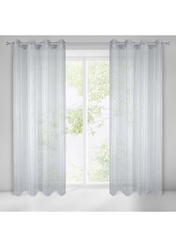 FIRANA GOTOWA TAMARA 140 X 250 CM SZARY ze sklepu lenaodniemowlakadoszkolniaka.pl w kategorii Firany - zdjęcie 187460228