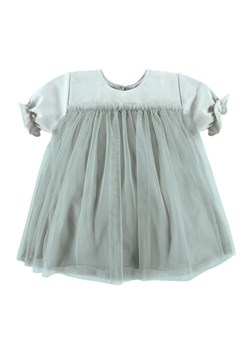 Sukienka z krótkim rękawem dla dziewczynki zielona Eevi Ceremony ze sklepu lenaodniemowlakadoszkolniaka.pl w kategorii Sukienki niemowlęce - zdjęcie 187460345