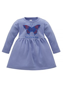 Sukienka z długim rękawem dla dziewczynki lawenda Pinokio Imagine ze sklepu lenaodniemowlakadoszkolniaka.pl w kategorii Sukienki niemowlęce - zdjęcie 187460525
