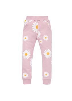 Spodnie DAISY różowy,stokrotki 140 ze sklepu lenaodniemowlakadoszkolniaka.pl w kategorii Spodnie i półśpiochy - zdjęcie 187460648