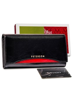Portfel damski skórzany skóra naturalna Peterson ze sklepu lenaodniemowlakadoszkolniaka.pl w kategorii Portfele damskie - zdjęcie 187461007