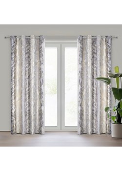 ZASŁONA GOTOWA SOFI 135 X 250 CM SREBRNY ze sklepu lenaodniemowlakadoszkolniaka.pl w kategorii Zasłony - zdjęcie 187461015