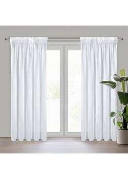 FIRANA GOTOWA TINA NA TAŚMIE 140 X 270 CM BIAŁY ze sklepu lenaodniemowlakadoszkolniaka.pl w kategorii Firany - zdjęcie 187461489