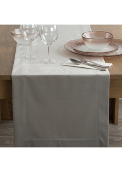 OBRUS MELINDA 40 X 140 CM SREBRNY ze sklepu lenaodniemowlakadoszkolniaka.pl w kategorii Obrusy i bieżniki - zdjęcie 187461818