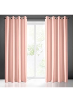 ZASŁONA GOTOWA RITA 140 X 250 CM PUDROWY RÓŻ ze sklepu lenaodniemowlakadoszkolniaka.pl w kategorii Zasłony - zdjęcie 187462156