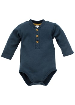 Body niemowlęce wyprawka polo Secret Forest Pinokio granatowe ze sklepu lenaodniemowlakadoszkolniaka.pl w kategorii Odzież dla niemowląt - zdjęcie 187462655