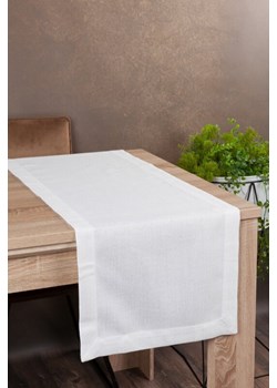 OBRUS STELLA 2 40 X 140 CM BIAŁY ze sklepu lenaodniemowlakadoszkolniaka.pl w kategorii Obrusy i bieżniki - zdjęcie 187462946