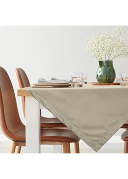 OBRUS MELINDA 85 X 85 CM BEŻOWY ze sklepu lenaodniemowlakadoszkolniaka.pl w kategorii Obrusy i bieżniki - zdjęcie 187463425