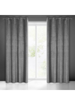 ZASŁONA GOTOWA LILI 140 X 250 CM SZARY ze sklepu lenaodniemowlakadoszkolniaka.pl w kategorii Zasłony - zdjęcie 187464029