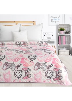 NARZUTA D91 KID 17 170 X 210 CM BIAŁY ze sklepu lenaodniemowlakadoszkolniaka.pl w kategorii Narzuty i kapy - zdjęcie 187464079