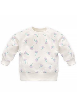 Bluza dresowa ecru dla dziewczynki Lilian Pinokio ze sklepu lenaodniemowlakadoszkolniaka.pl w kategorii Bluzy dziewczęce - zdjęcie 187464249