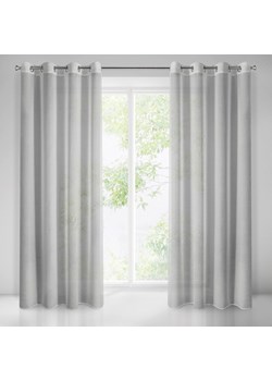 FIRANA GOTOWA ANGELA 140 X 250 CM SZARY ze sklepu lenaodniemowlakadoszkolniaka.pl w kategorii Firany - zdjęcie 187464467