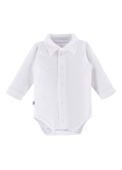 Body koszula biała kołnierzyk niemowlęce wyprawka CEREMONY Eevi ze sklepu lenaodniemowlakadoszkolniaka.pl w kategorii Body niemowlęce - zdjęcie 187464647