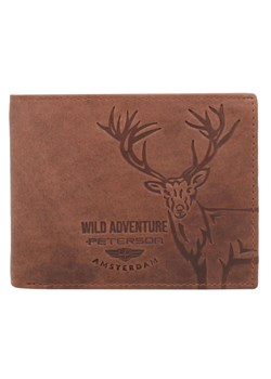 Portfel męski skórzany skóra naturalna Peterson ze sklepu lenaodniemowlakadoszkolniaka.pl w kategorii Portfele męskie - zdjęcie 187464807