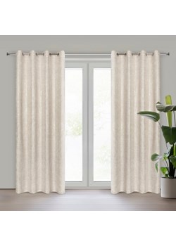 ZASŁONA GOTOWA BLANKA 140 X 250 CM BEŻOWY ze sklepu lenaodniemowlakadoszkolniaka.pl w kategorii Zasłony - zdjęcie 187465395