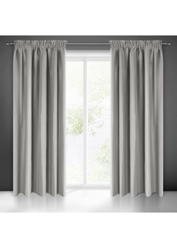 ZASŁONA GOTOWA AGGIE NA TAŚMIE 140 X 270 CM CIEMNOBEŻOWY ze sklepu lenaodniemowlakadoszkolniaka.pl w kategorii Zasłony - zdjęcie 187466209