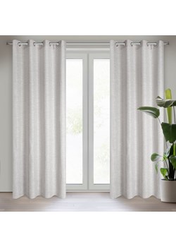 ZASŁONA GOTOWA ANITA 140 X 250 CM SZARY ze sklepu lenaodniemowlakadoszkolniaka.pl w kategorii Zasłony - zdjęcie 187466466