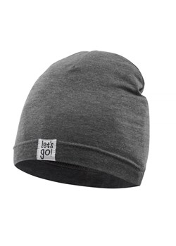 Czapka jj LETS GO szary,melanz40 110/122 ze sklepu lenaodniemowlakadoszkolniaka.pl w kategorii Czapki dziecięce - zdjęcie 187466576