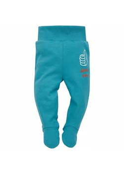 Półśpiochy niemowlęce turkus dla chłopca Pinokio Orange Filip ze sklepu lenaodniemowlakadoszkolniaka.pl w kategorii Spodnie i półśpiochy - zdjęcie 187467007