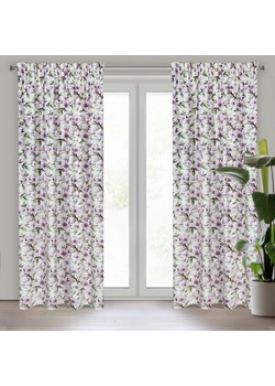 ZASŁONA GOTOWA ARLETA NA TAŚMIE 140 X 270 CM BIAŁY ze sklepu lenaodniemowlakadoszkolniaka.pl w kategorii Zasłony - zdjęcie 187467047